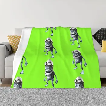 Crazy Frog Odejo Bedspread Na Postelji Mehko Posteljo Pokriva S Sliko