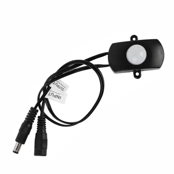 DC 12V USB PIR Senzor Gibanja Stikalo Telesa Infrardečo Inteligentna Senzorska Detektor Stikalo za LED Trak Svetlobe Samodejno