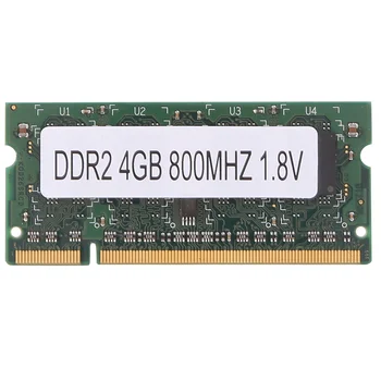DDR2 4GB 800Mhz Laptop Ram PC2 6400 2RX8 200 Zatiči SODIMM za Intel AMD Laptop Memory