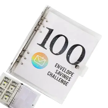 Denar Varčevanje Veziva Denarnih Ovojnice Organizator 100 Dni Prihrankov Izziv, S Ključavnico Dan 100 Denarni Prihranek Izziv Knjiga Nepremočljiva