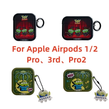 Disney Tujcev z Obeskom za Apple AirPods 1 2 3. Primeru AirPods Pro 2 Primera IPhone Brezžične Slušalke Pribor Zraka Pod Pokrov