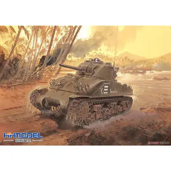 DRAGON 6740 1/35 Obsega M4 Sherman Kompozitni Trup PTO w/Magic Skladbe Model Komplet