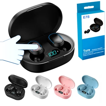 E7S Brezžične Bluetooth Slušalke Earset Stereo Slušalke Šport šumov E7S TWS Slušalke šport, glasba Čepkov za telefon
