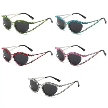 Edinstven Y2k Nov Modni Seksi Očala Luksuzni Nosorogovo Sijoče Sončna Očala Party Očala Za Sonce Ženskega Odtenki