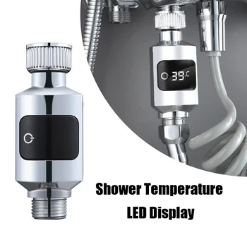 Električne energije, LED Zaslon za Vodo Tuš Termometer Kopalnica Pipe Temperatura Vode Monitor Energije Pametnega Doma Merilnik Termometer