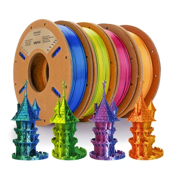 ERYONE 200 g Dvojno Barve Svile PLA Nitke Za FDM 3D Tiskalnik 1.75 mm ±0.03 Visoke Kakovosti Nov prihod Impresora 3D Printting