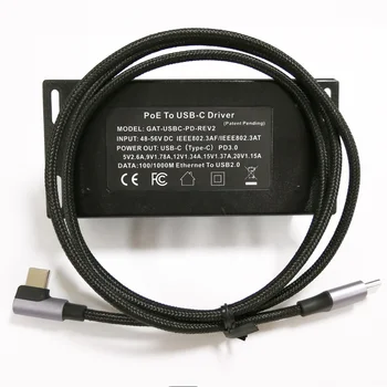 GAT-USBC-PD POE, Da USBC Gonilnik Power + Podatkov, Združljivo S Tablični Računalnik, Kot je Površina Pojdi, Ipad Pro