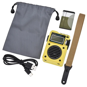 Hanrongda Hrd-701 Prenosni Polno-Band Digitalnih Radijskih Subwoofer Kakovost Zvoka Bluetooth TF Kartice Digitalni Prikaz Radio