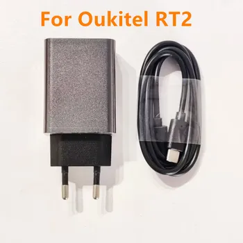 Izvirno Novo Oukitel RT2 Tablični Telefon PC Potovanja Moč EU Polnilnik Priključite Adapter +Tip-C Kabel USB Podatkov Line