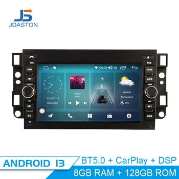 Jdaston V-Dash Avto Multimedijski Predvajalnik Za Chevrolet Captiva Epica Lova Android 13 Avto Radio, GPS Navigacija, 8GB Carplay WIFI DSP