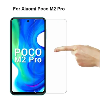 Kaljeno Steklo Za Xiaomi Poco M2 Pro Primeru Zaščitnik Zaslon na poco m2 pro M2pro M2003J6CI Telefon film STEKLA Sklo Stražar Verre