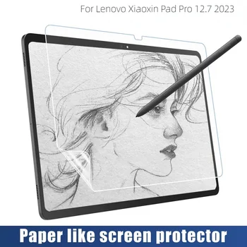 Komplet 2 kosov Papirja Film Za Lenovo Xiaoxin Pad Pro 12.7 2023 P12 10.6 Pro 11.2 11.5 Y700 2. P11 Pro Plus M10 Screen Protector