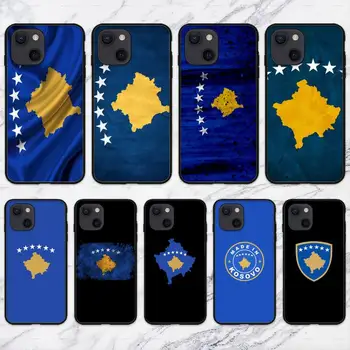 Kosovo Nacionalno Zastavo Primeru Telefon Za iPhone 11 12 Mini 13 14 Pro XS Max X 8 7 6s Plus 5 SE XR Lupini