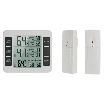 LCD-Digitalni Termometer, Higrometer Notranja Zunanja Temperatura Vlažnost Merilnik Temperature In vlage Senzor