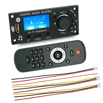 LCD-Zaslon, Mp3 Odbor Bluetooth Modul DIY Izdelki Avto Avdio Oprema Deli Avdio Ojacevalnikom Odbor