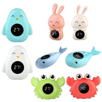 LED Digitalni Termometer Baby Kopel Termometer Varnost Kopel Plavajoče Igrače