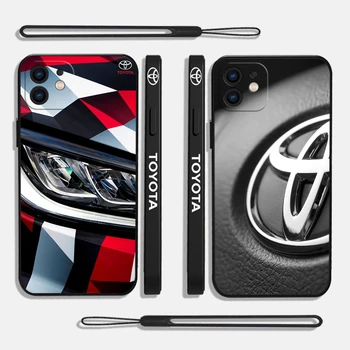 Luksuzni Športni Avtomobil T-TOYOTA Primeru Telefon Za Xiaomi Redmi Opomba 12 11T 10S 9 Pro Plus 10C 9A 9C 9T K40 K50 K60 4G 5G Z Roko