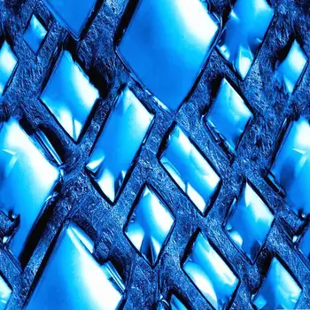 Modra Rhombus Ktv Ozadje Stene, ki Zajema 3D Stereo Glasbe Bar Dekoracijo Flash Tehnologija Občutek Igralna Soba Stene Papirja Geometrijski