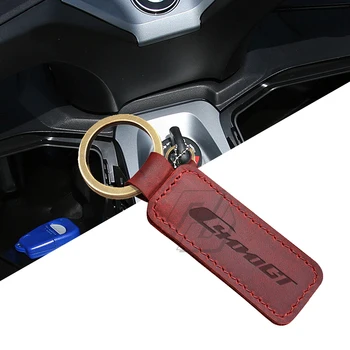 Motorno kolo Keychain Cowhide Key Ring Primeru za BMW C400GT C400 Skuter Modeli