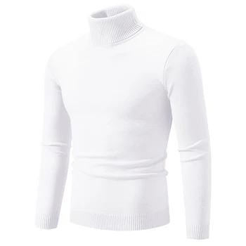 Moški Pulover, Oblačila Za Moške Zimske Obleko Z Dolgimi Rokavi Pulover Moških Zimskih Turtleneck Slim Fit 2023 Nov Prihod