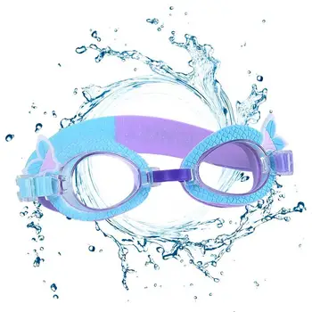 Nastavljiv HD Plavanje Očala Nastavljiv Vodni Šport Očala Nastavljiva Trak Silikonski Risanka Nepremočljiva Očala Zaščito za Oči