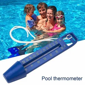 Nepremočljiva Spa Merjenje Enostavno Branje Bazen Plavajoči Termometer Vode, Plavajoči Termometer