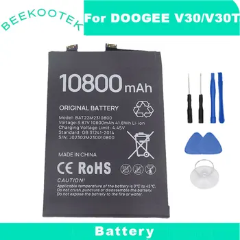 Novi Originalni DOOGEE V30T Baterije BAT22M2310800 Notranji Zgrajena Mobilni Telefon Baterije Pribor Za Doogee V30 V30T Pametni Telefon