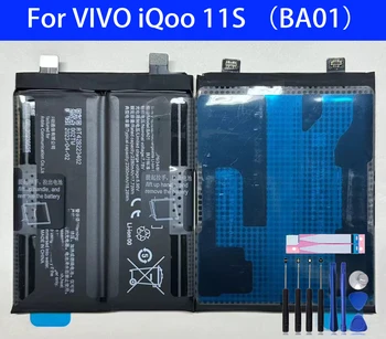 Novih 100% visoko zmogljivost BA01 Nadomestna Baterija Za VIVO iQoo 11S Telefona, Baterije+Orodja