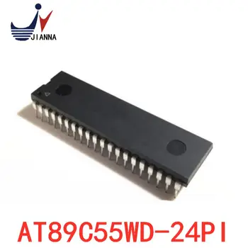 Novo izvirno je AT89C55WD-24PI 24PI v-skladu DIP40 mikrokrmilnik čip