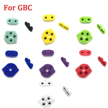 Novo Silikonsko GBC Gumb Prevodni Tipke za Nintendo GameBoy Color A B D-pad Izberite Začni Gume Gumb Blazine tipkovnico za GBC