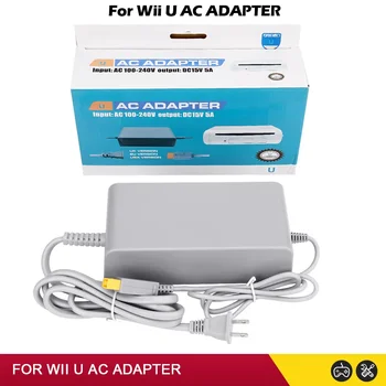 NOVO Za Nintend Wii U WiiU Igra Consol Ac 100-240V 15V 5A Doma Steno, Napajanje AC Adapter za Polnilnik EU NAS Plug Visoke Kakovosti