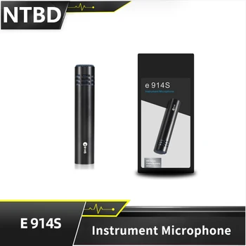 NTBD E914S kondenzatorja instrument mikrofon cardioid instrument mikrofon s sponko nastavek za Visoke Kakovosti