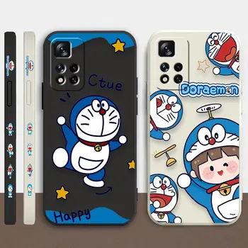 Ohišje Za Redmi Opomba 12 11T 11R 11E 10 9 9 8 7S PRO PLUS 4G 5G Barva Preprost Shockproof Tekoče Primeru D-Doraemon Sliki