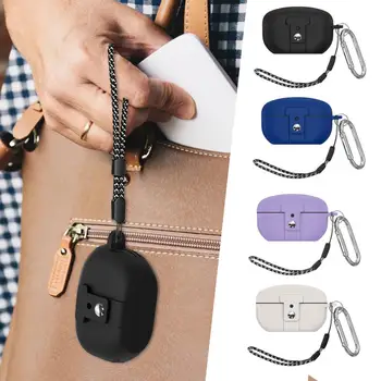 Ohišje Za Sony WF-1000XM5 Bluetooth Slušalke Silikonska Zaščitna torbica Kovinske Sponke Stikala Slog Mehko Kritje 2023 F5D0