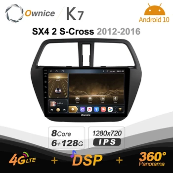 Ownice K7 za Suzuki SX4 2 S-Cross 2012 - 2016 Android 10.0 Avto Večpredstavnostna Radio, GPS 4G+64 G Hitro Polnjenje HDMI Koaksialni 4G LTE