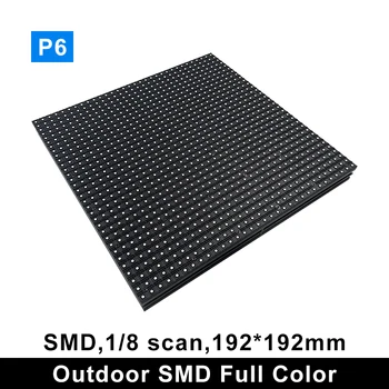 P6 Prostem SMD RGB LED Zaslon Modul 192x192mm 32x32 slikovnih Pik Oglaševanje Barvno LED Plošča