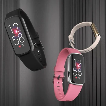 Pazi Trak Moda Mehko Večbarvne Silikonske Pribor Za Fitbit Luxe Watchband Zamenjava Pasu