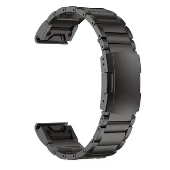 PCAVO Titanove zlitine Watchbands Za Garmin QuickFit 26 Watch Band