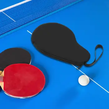 Ping Pong Veslo Primeru Zadrgo Zaprtje Prenosni Odporne na Obrabo Ping Pong Veslo Kritje Namizni Tenis Kritje za Unisex Usposabljanje