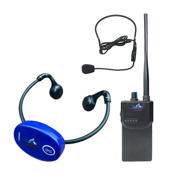 Podvodno Plavanje Usposabljanje System1 Kostne Prevodnosti Slušalke 1 FM Oddajnik