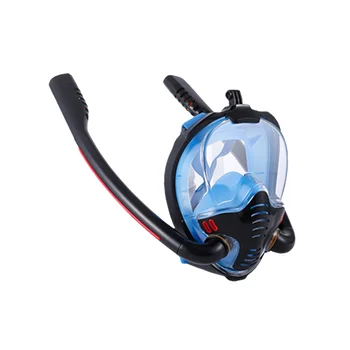 Potapljanje Masko Dvojno Cev Silikona Maska Za Potapljanje Plavanje Odraslih Masko Za Potapljanje, Podvodna Očala Dihalno Masko-B