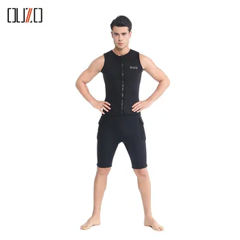 Potapljaška obleka 3 mm potapljanje telovnik CR super elastični plus žamet toplo moških in žensk surf plaži, jadranje, potapljanje hlače