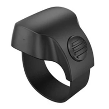 Prenosni MiNi Bluetooth 5.1 Telefon Selfie Sprožilec Daljinski Upravljalnik Obroč Brezžično Smart Remote Control Ring(Black)