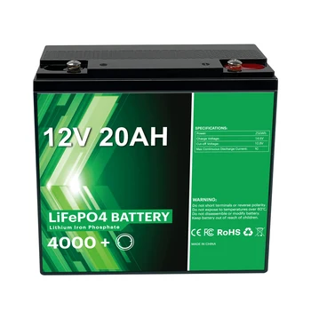 Proizvajalec Zamenjava Ebike Baterija Litij-ion 12V 20Ah Lifepo4 Baterije