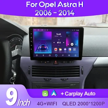 QSZN Za Opel Astra H 2006 - 2014 2K QLED Android 13 avtoradio Multimedijski Predvajalnik Videa, GPS AI Glas CarPlay 4G Stereo Vodja Enote
