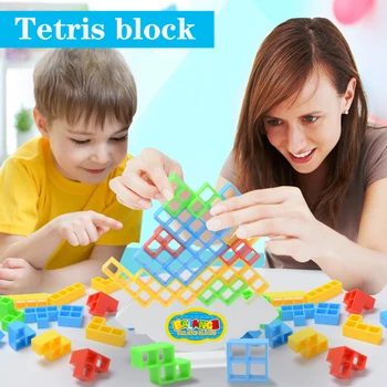 Ravnovesje Zlaganje družabne Igre Otroci Odrasli Stolp Bloka Igrače za Družino Stranke Potovanja Igre Fantje Dekleta Puzzle Buliding Bloki Igrača