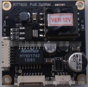 RT7600 12V 1A PoE delilnik modul za Omrežno kamero modul, POE