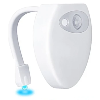 Senzor gibanja, Wc Luči USB LED Barve Rechargeble Neprepustna za Tiolet Skledo WC Luminaria luči Za Kopalnico Umivalnici