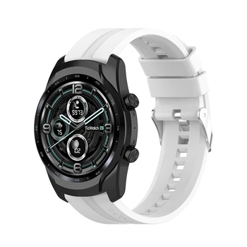 Silikonski Watch Trak za Ticwatch Pro 3/Ticwatch Pro 2020/Ticwatch GTX 22 MM Barva Pašček za Zapestje Watch Band