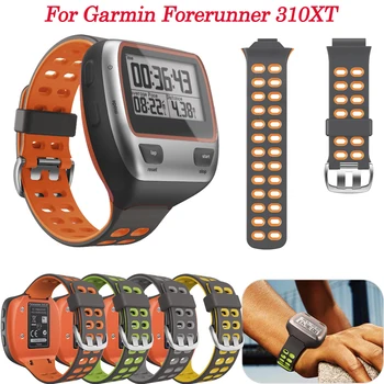 Silikonski Watchband Zapestje Traku Za Garmin Forerunner 310XT Easyfit Forerunner 310 XT Šport Smartwatch Band Bacelet Trakov Correa